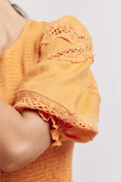Alessandra Claudia Dress - Marigold
