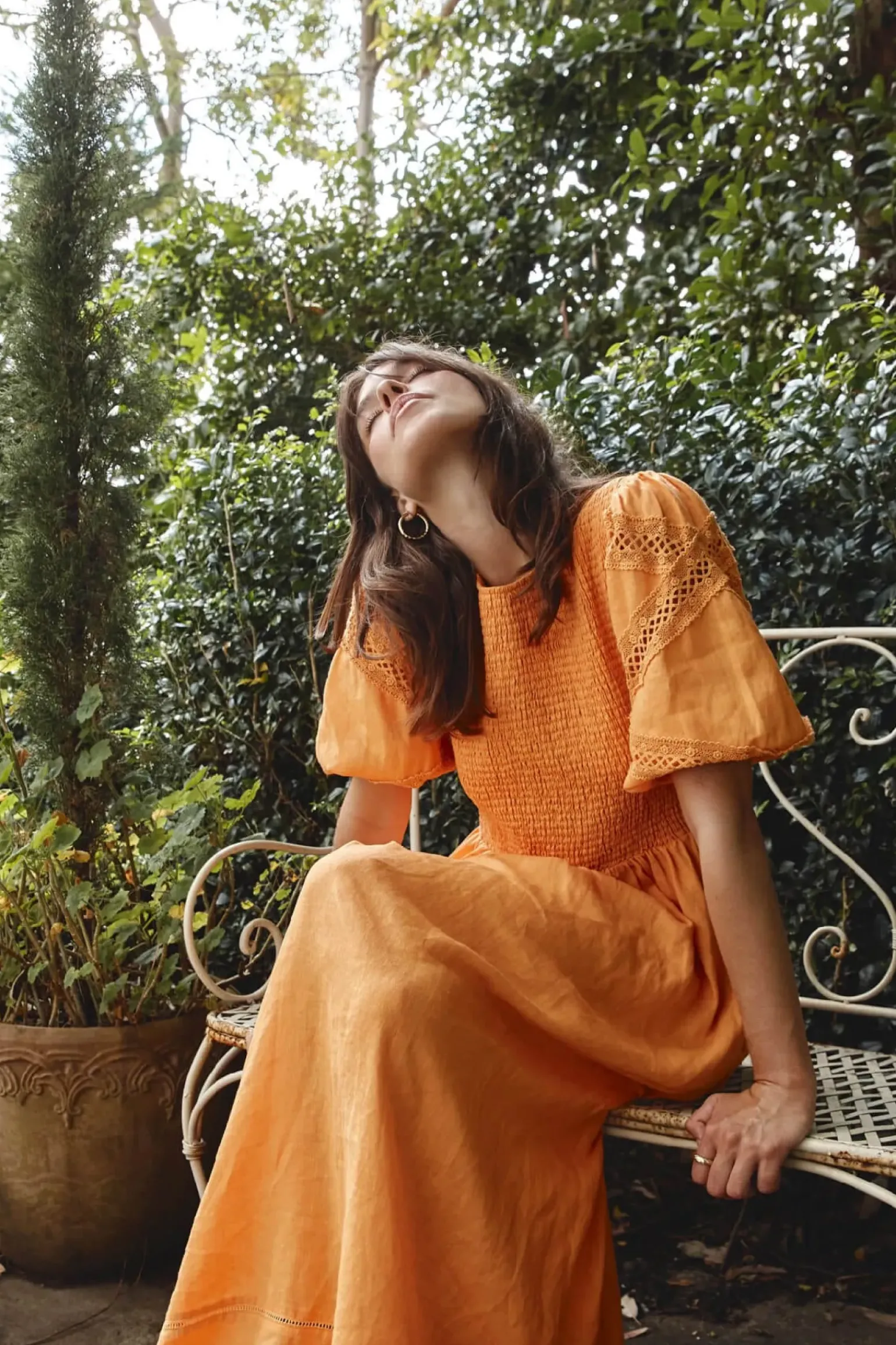 Alessandra Claudia Dress - Marigold
