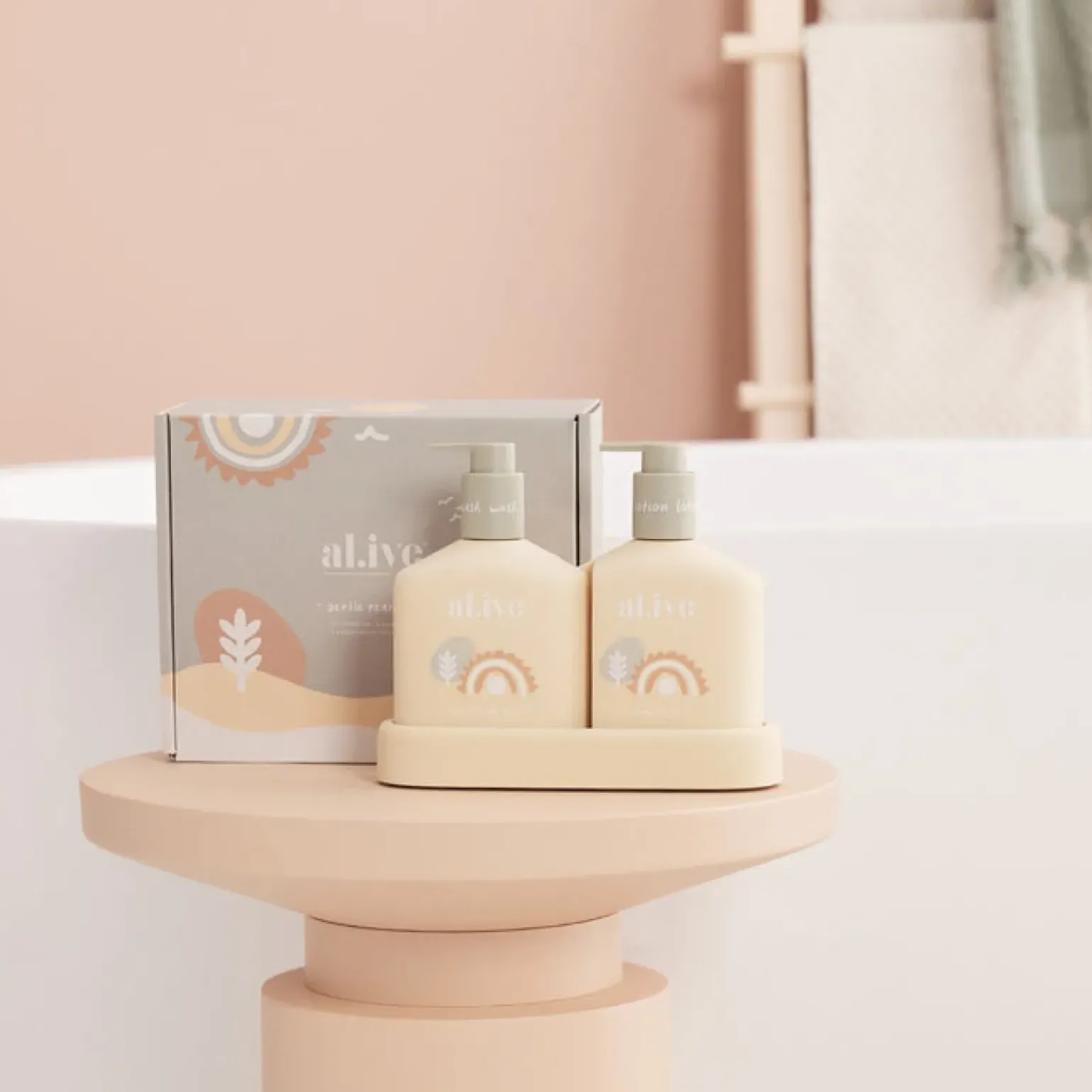 al.ive Baby Hair & Body Duo - Gentle Pear
