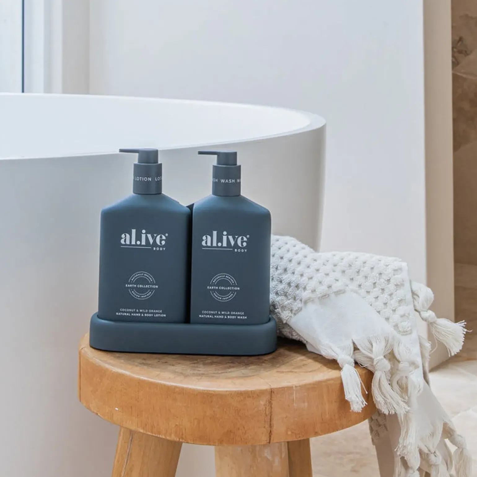 al.ive Wash & Lotion Duo - Coconut & Wild Orange