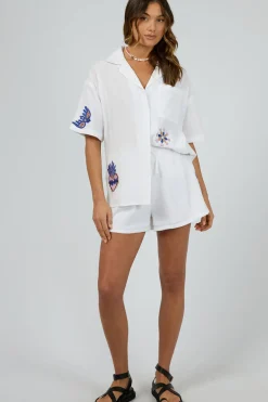 All About Eve Daria Shirt - White