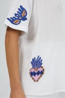 All About Eve Daria Shirt - White