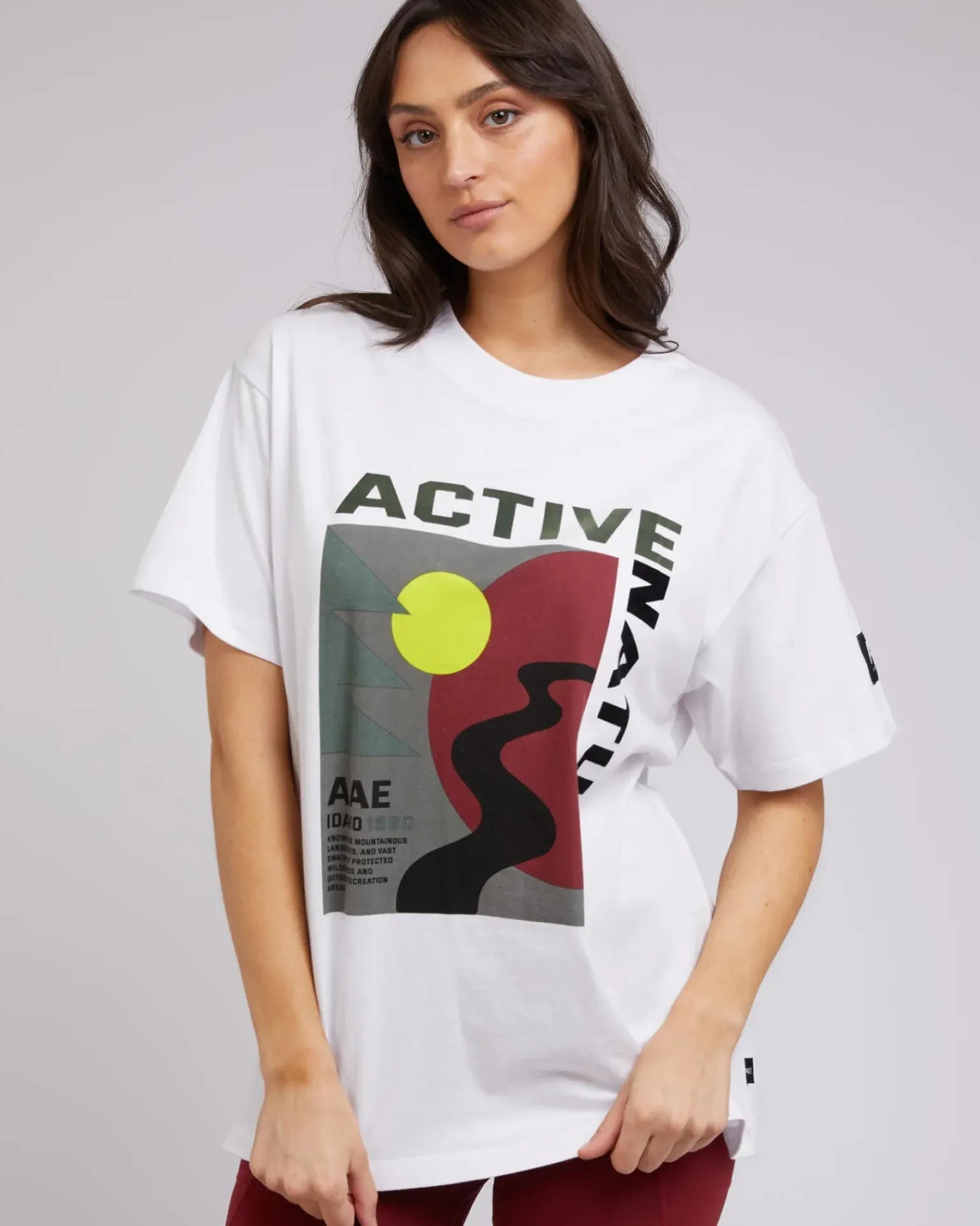 All About Eve National Tee - Vintage White