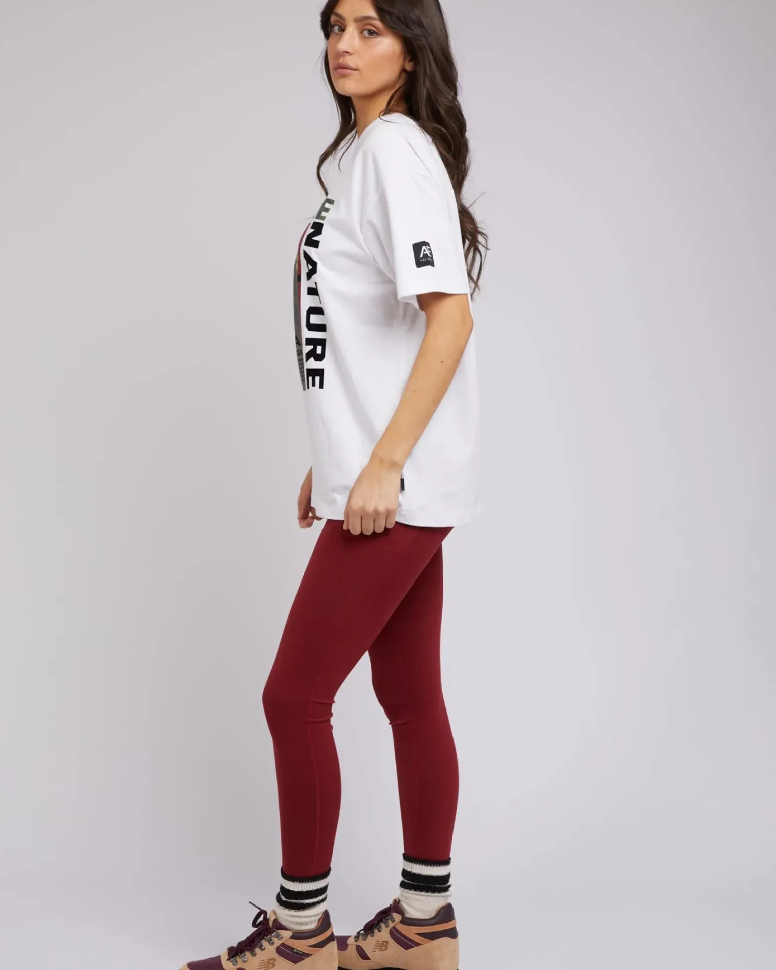 All About Eve National Tee - Vintage White