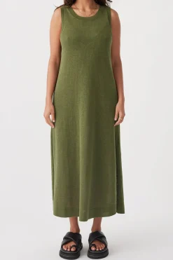 ARCAA Brie Long Dress - Caper