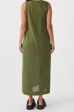 ARCAA Brie Long Dress - Caper