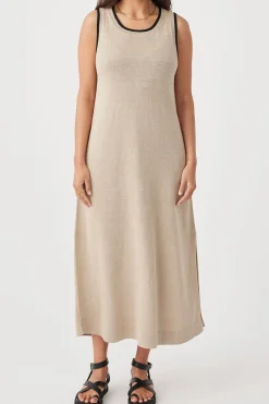 ARCAA Brie Long Dress - Taupe