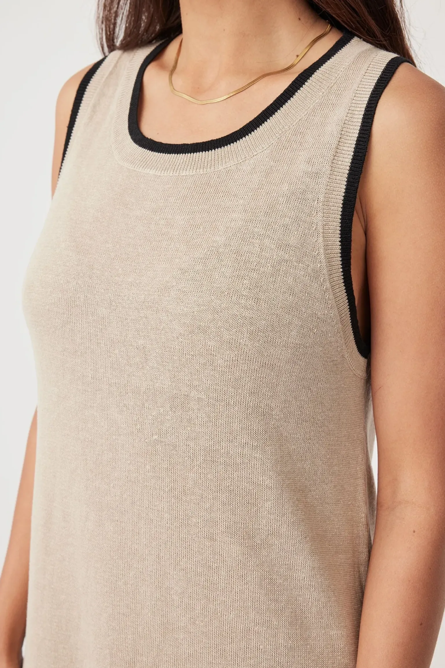ARCAA Brie Long Dress - Taupe