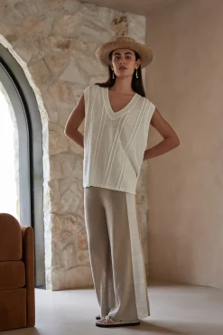 ARCAA Darcy Vest - Cream