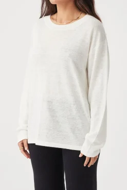 ARCAA Hugo Long Sleeve T-Shirt - Cream