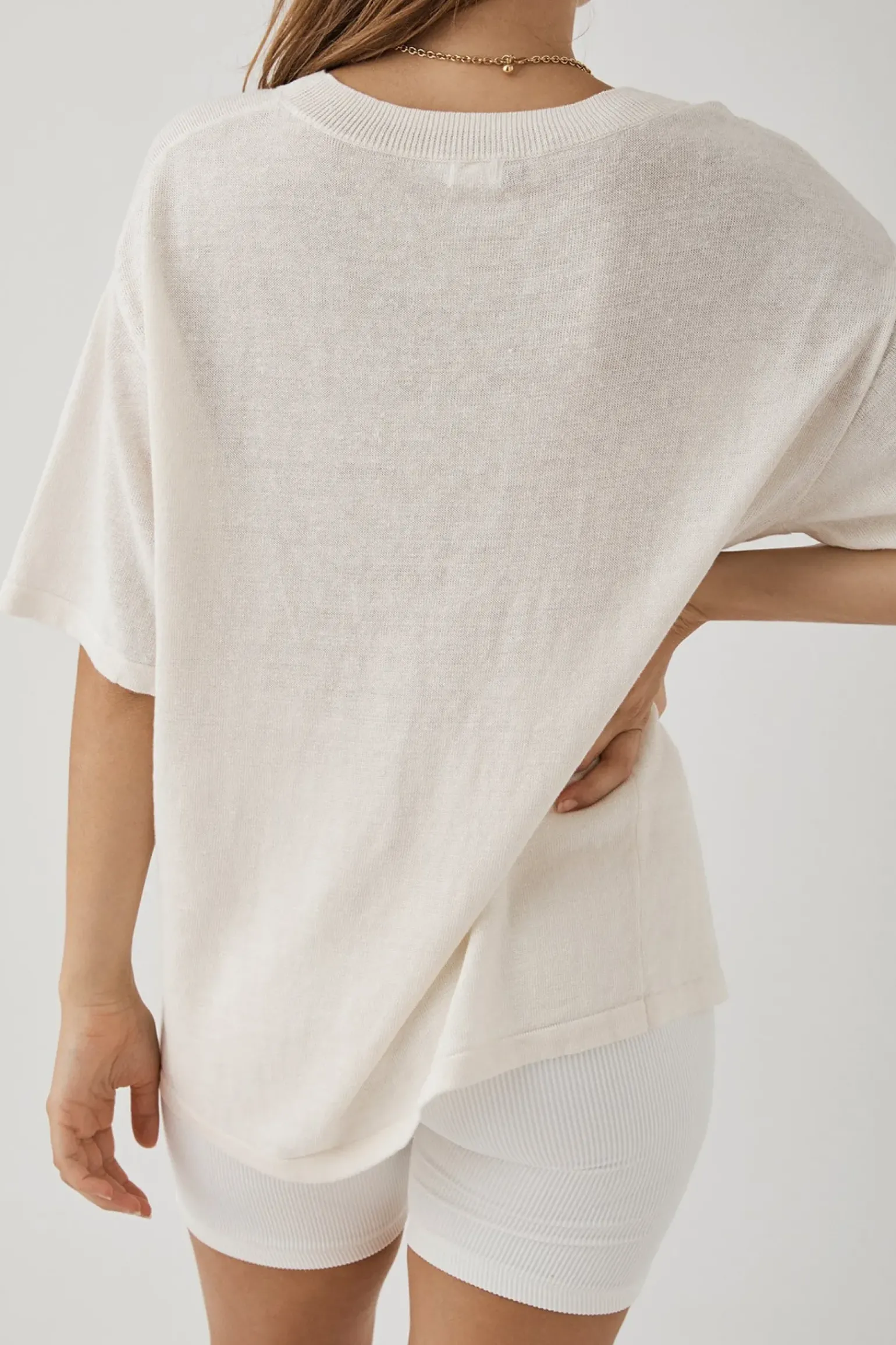 ARCAA Hugo T Shirt - Cream
