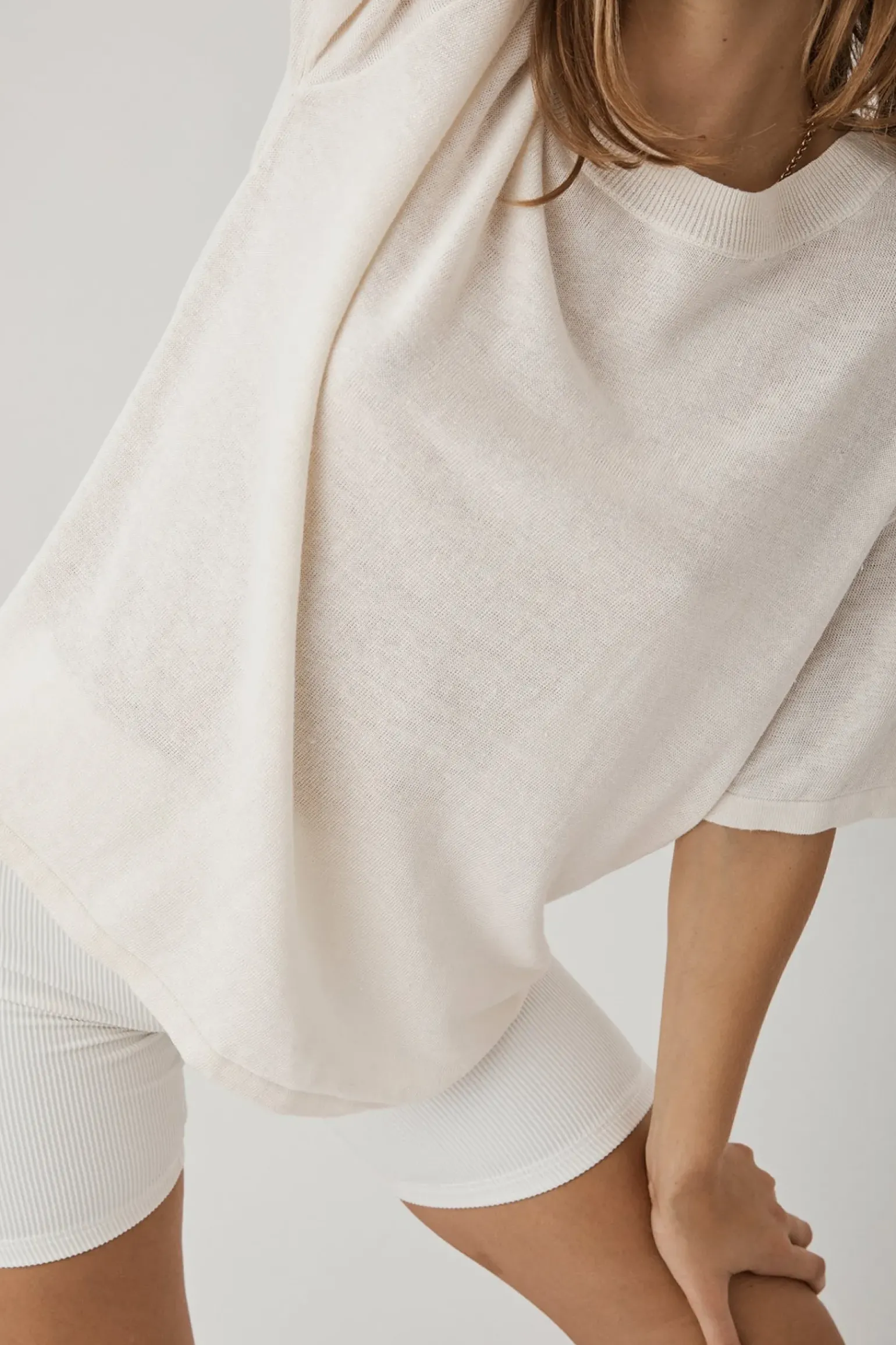 ARCAA Hugo T Shirt - Cream