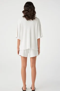 ARCAA  Jude T-Shirt - Cream