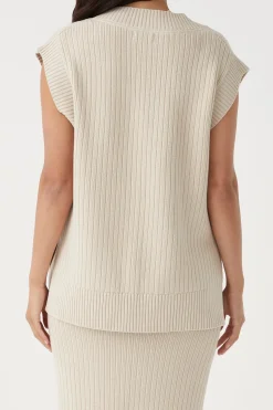 ARCAA Vera Knit Vest - Sand