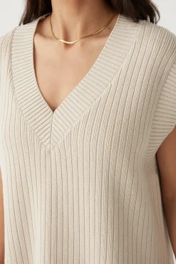 ARCAA Vera Knit Vest - Sand