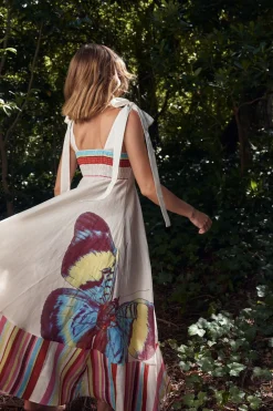 Aston Studio Pippa Dress - Cloud Papillon