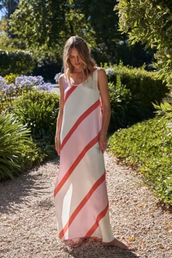 Aston Studio Poppy Dress - Hana Stripe