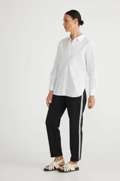 Brave & True Lieutenant Shirt - White