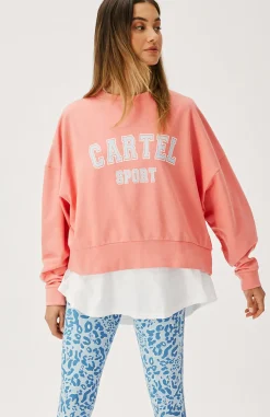 Cartel & Willow Ivie Sweater - Guava