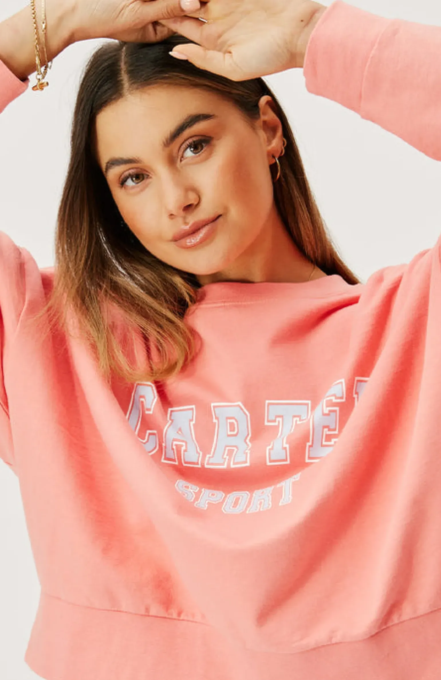 Cartel & Willow Ivie Sweater - Guava