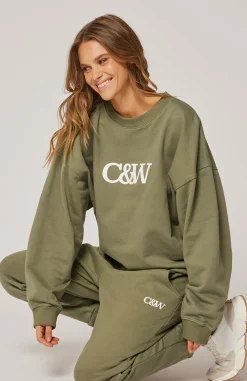 Cartel & Willow Nina Sweater - Khaki
