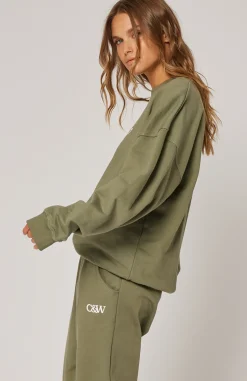Cartel & Willow Nina Sweater - Khaki