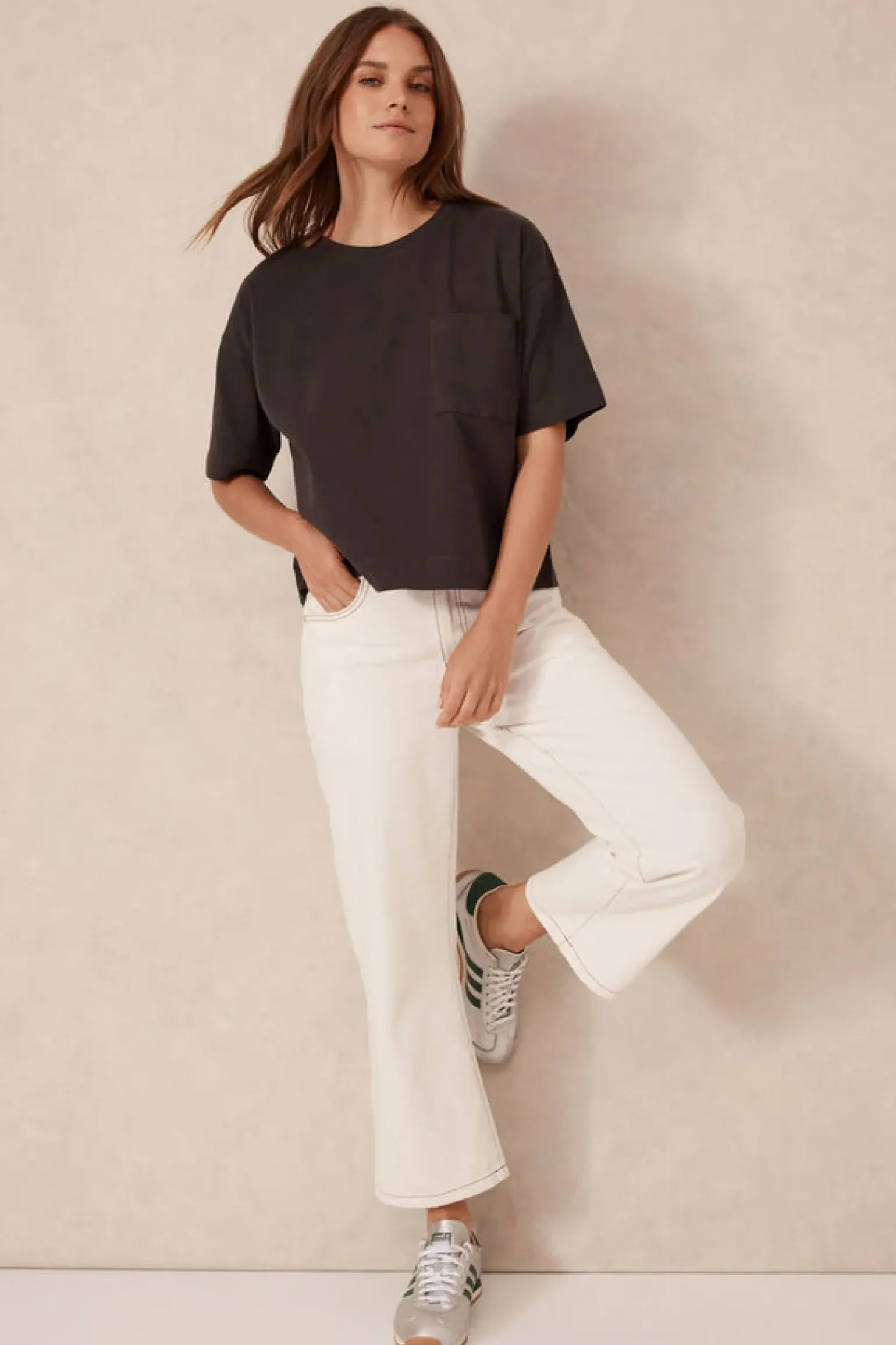 Ceres Life Boxy Pocket Tee- Phantom
