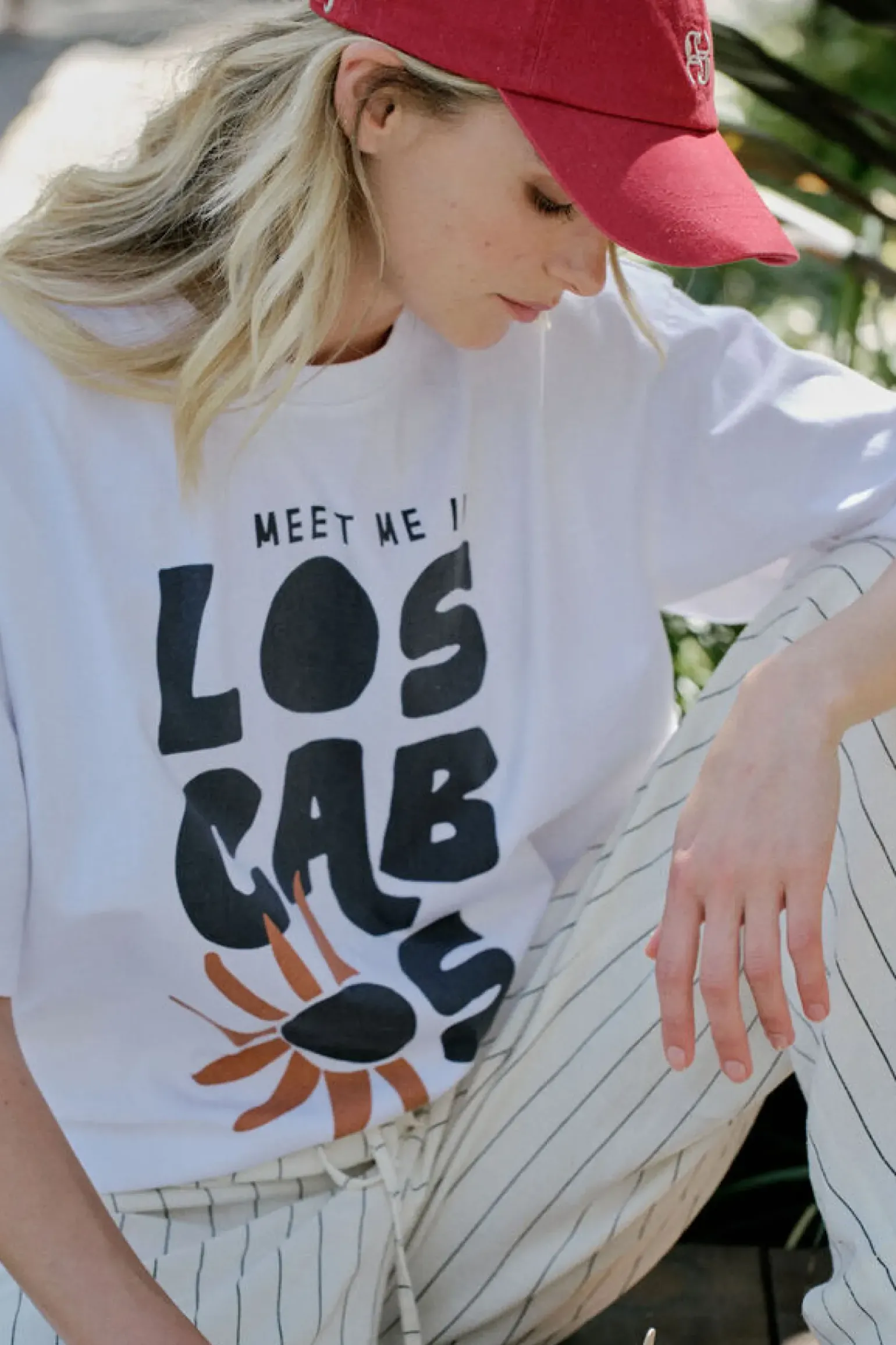 Ceres Life Boyfriend Tee - Los Cabos White