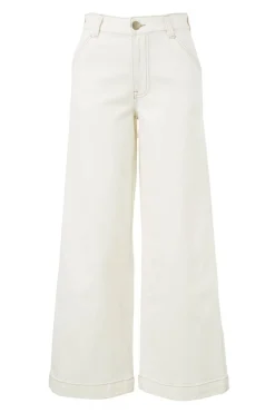 Ceres Life Classic Wide Leg Jean - Fresh Ecru