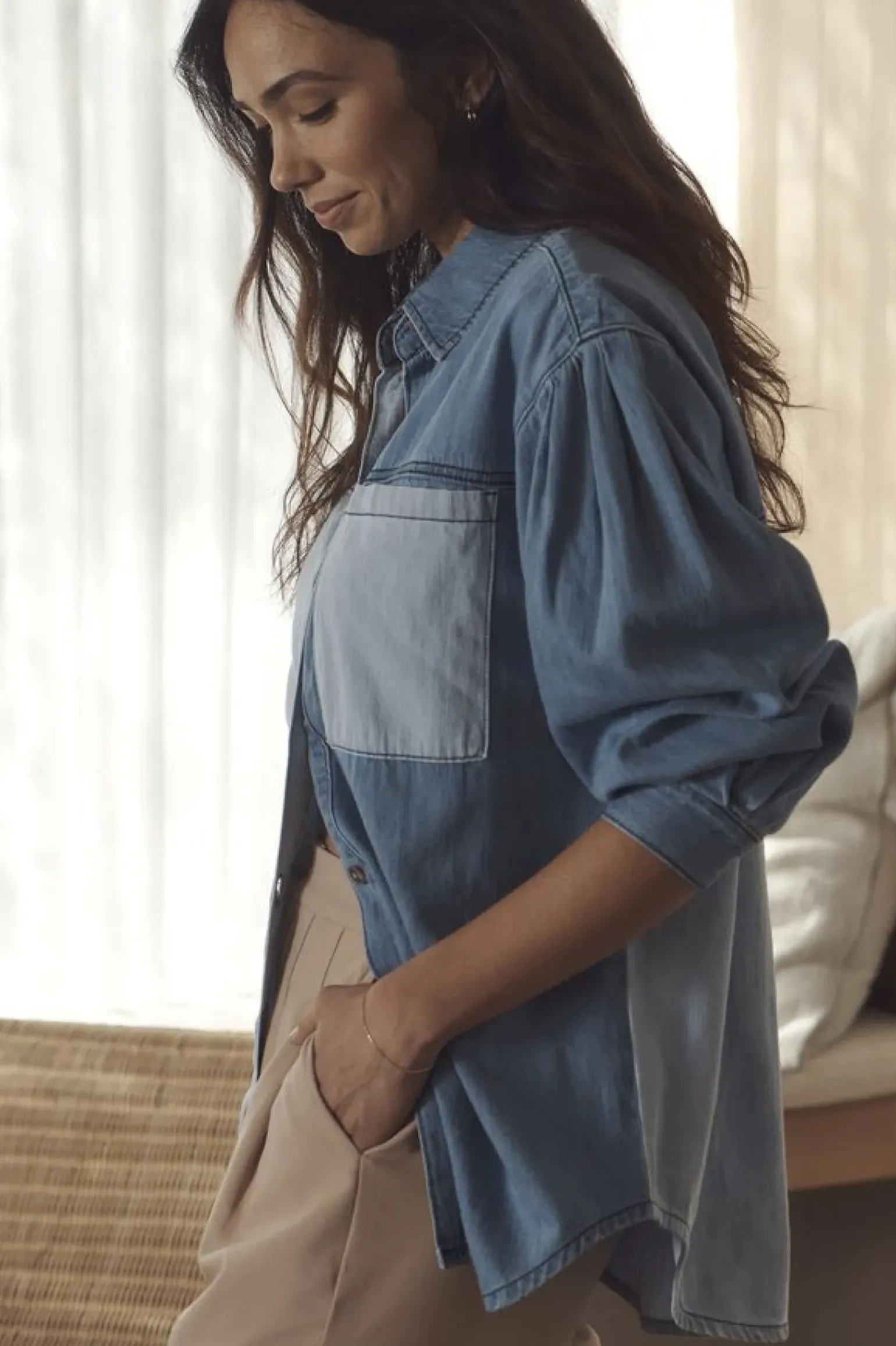 Ceres Life Long Sleeve Denim Shirt - Indigo