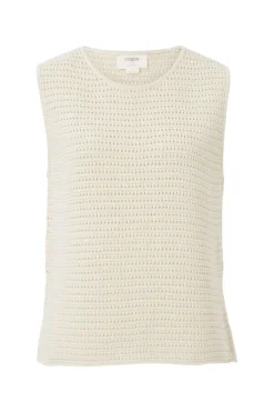 Ceres LIfe Mesh Knit Tank - Ecru