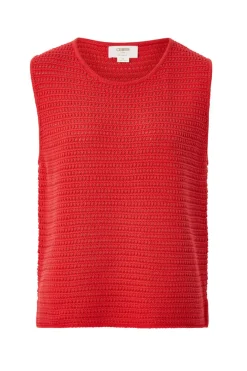 Ceres LIfe Mesh Knit Tank - Heritage Red