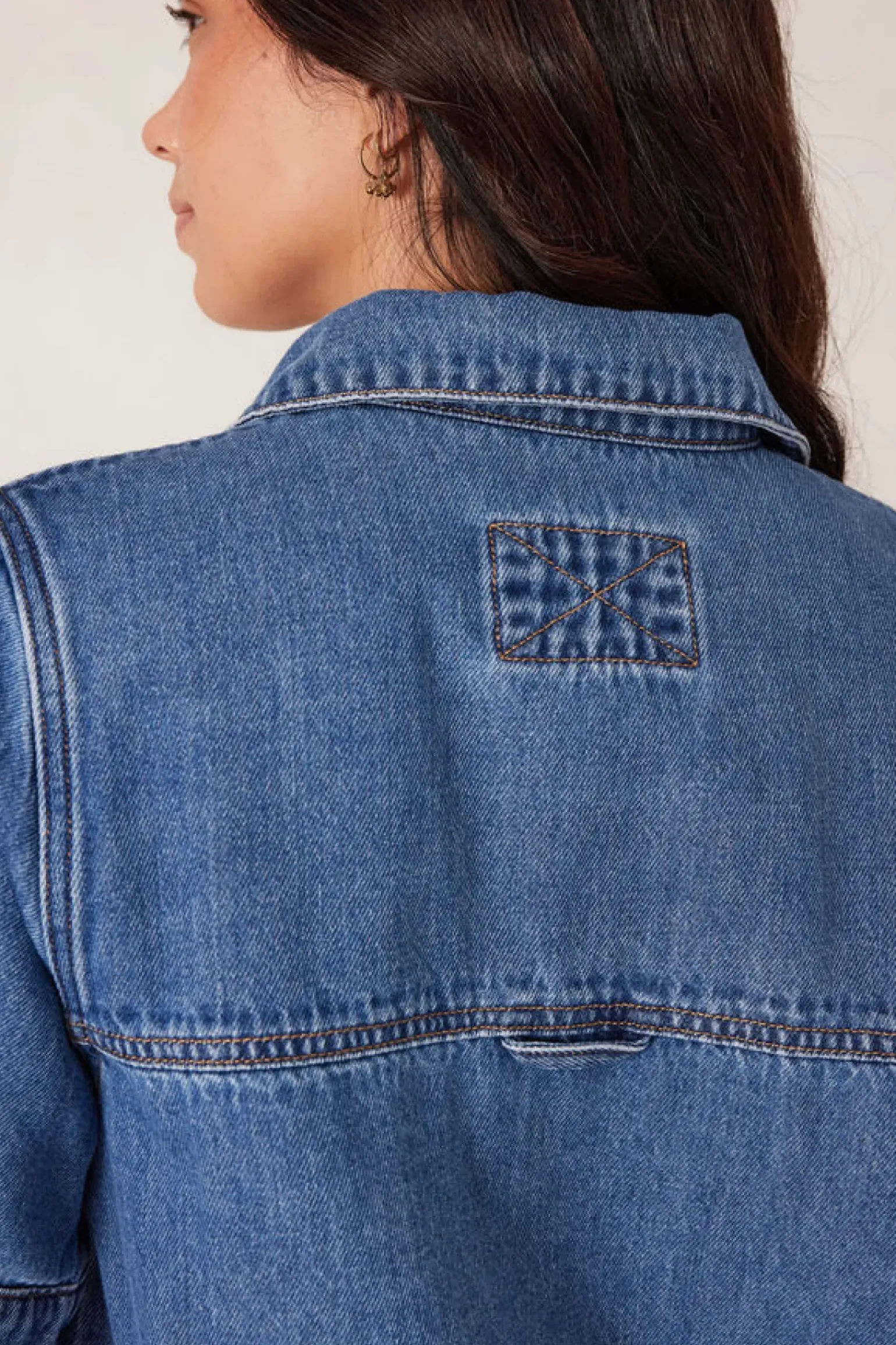 Ceres Life Side Pocket Boxy Dress - Fresh Indigo