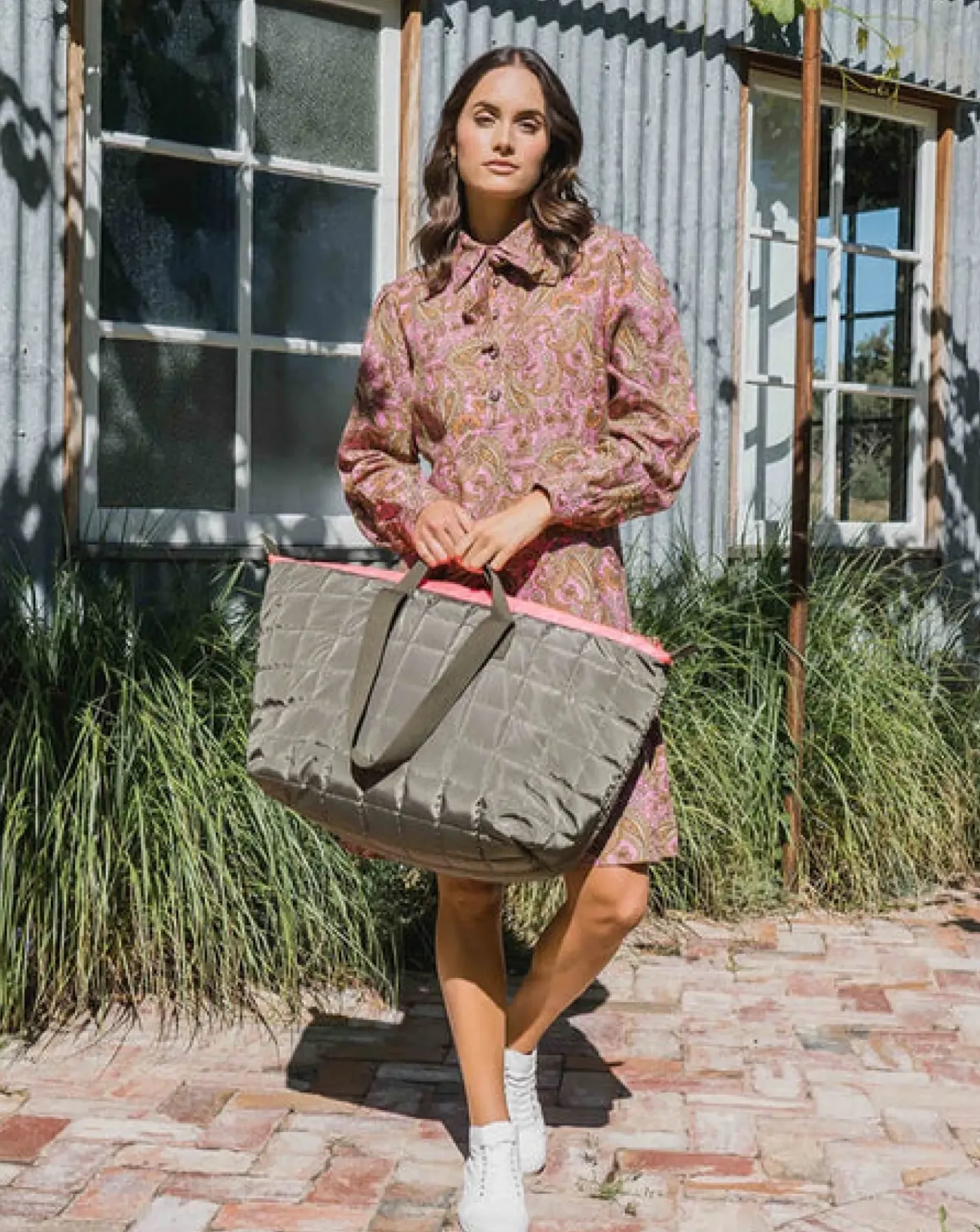 Elms & King Spencer Carry All - Khaki