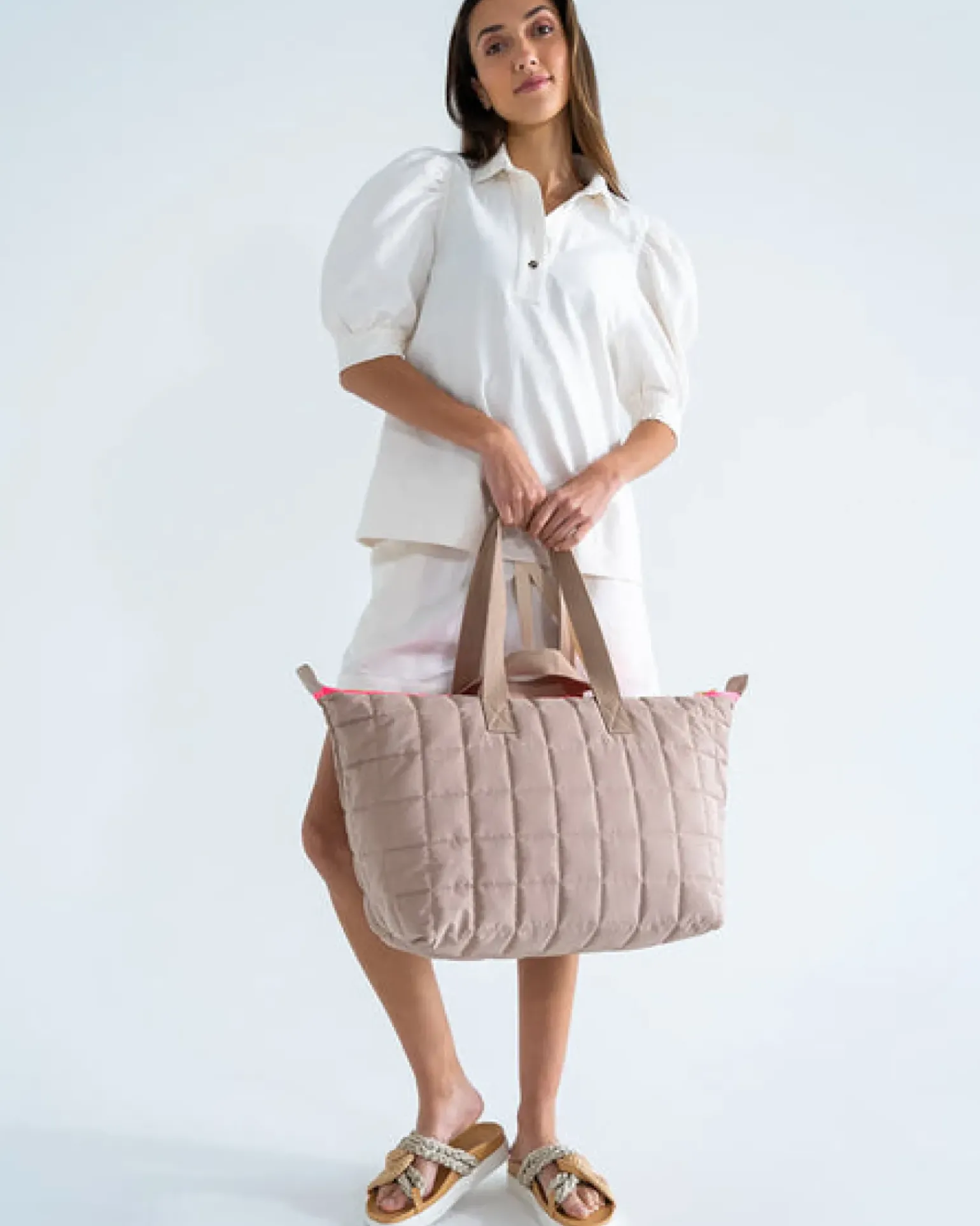 Elms & King Spencer Carry All - Taupe