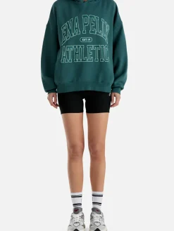 Ena Pelly Athletic Hoodie - Jade