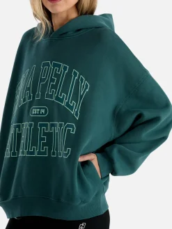 Ena Pelly Athletic Hoodie - Jade