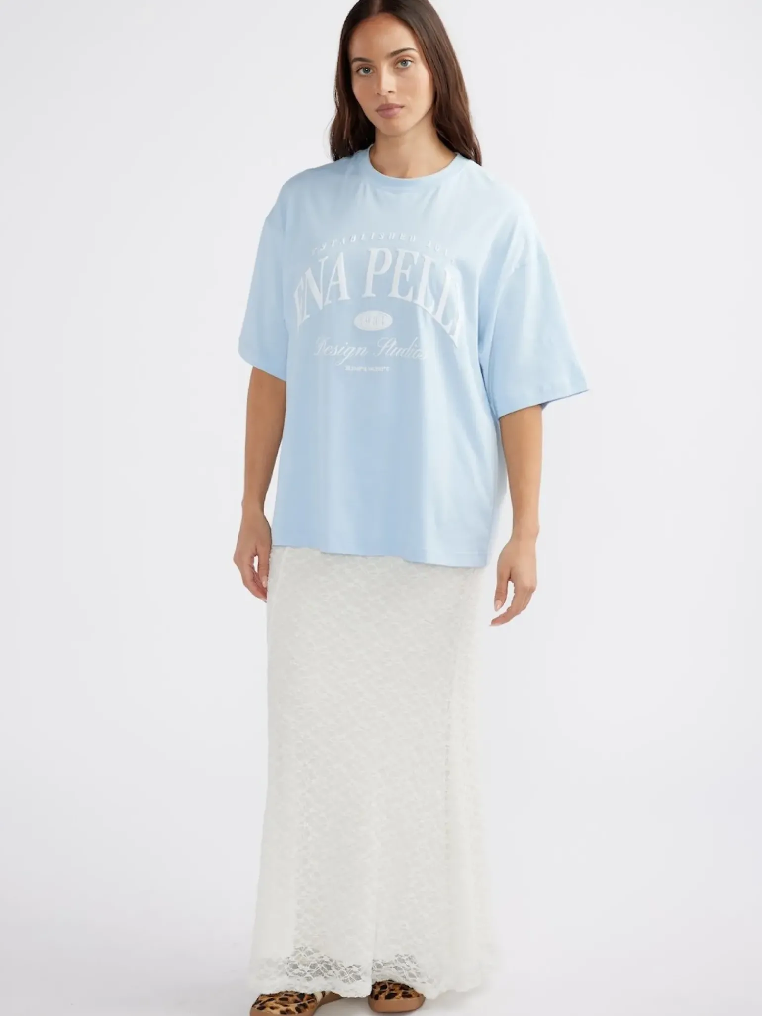 Ena Pelly Heritage Studios Tee - Capri Wash