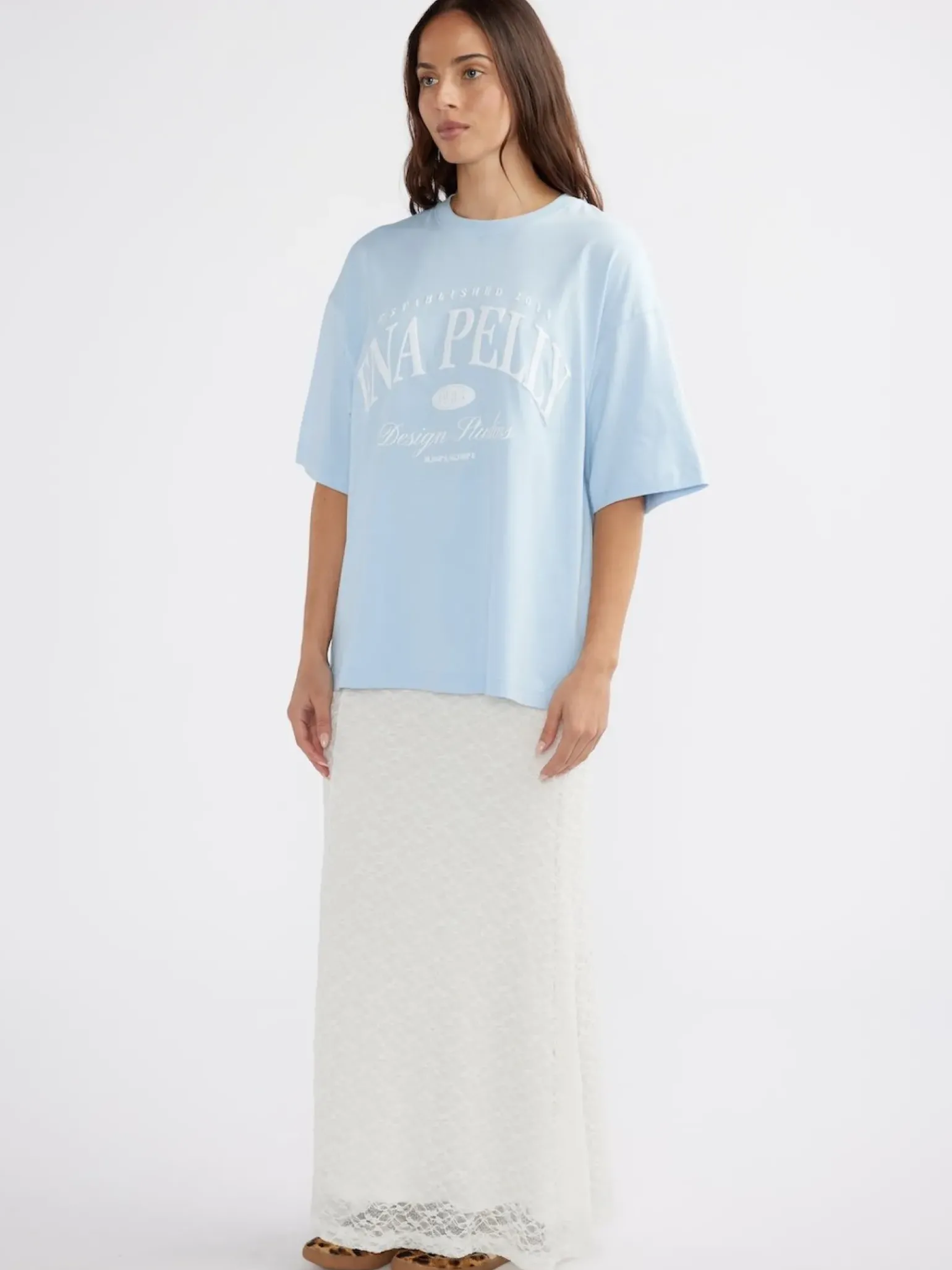 Ena Pelly Heritage Studios Tee - Capri Wash