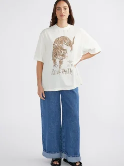 Ena Pelly Jaguar Tee - Vintage White