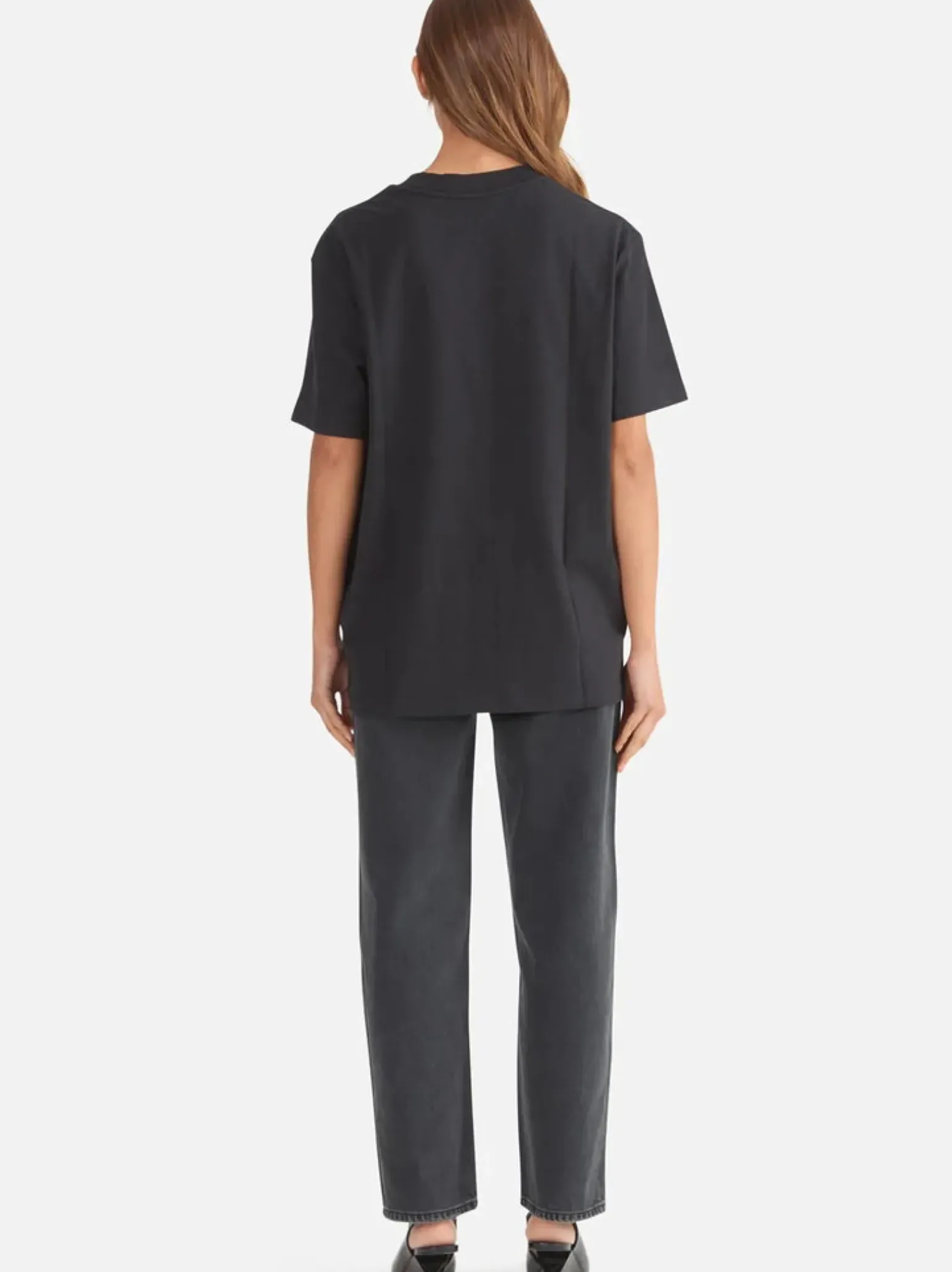Ena Pelly Lexi Monogram Tee- Black