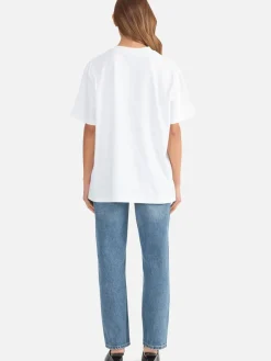 Ena Pelly Lexi Monogram Tee White