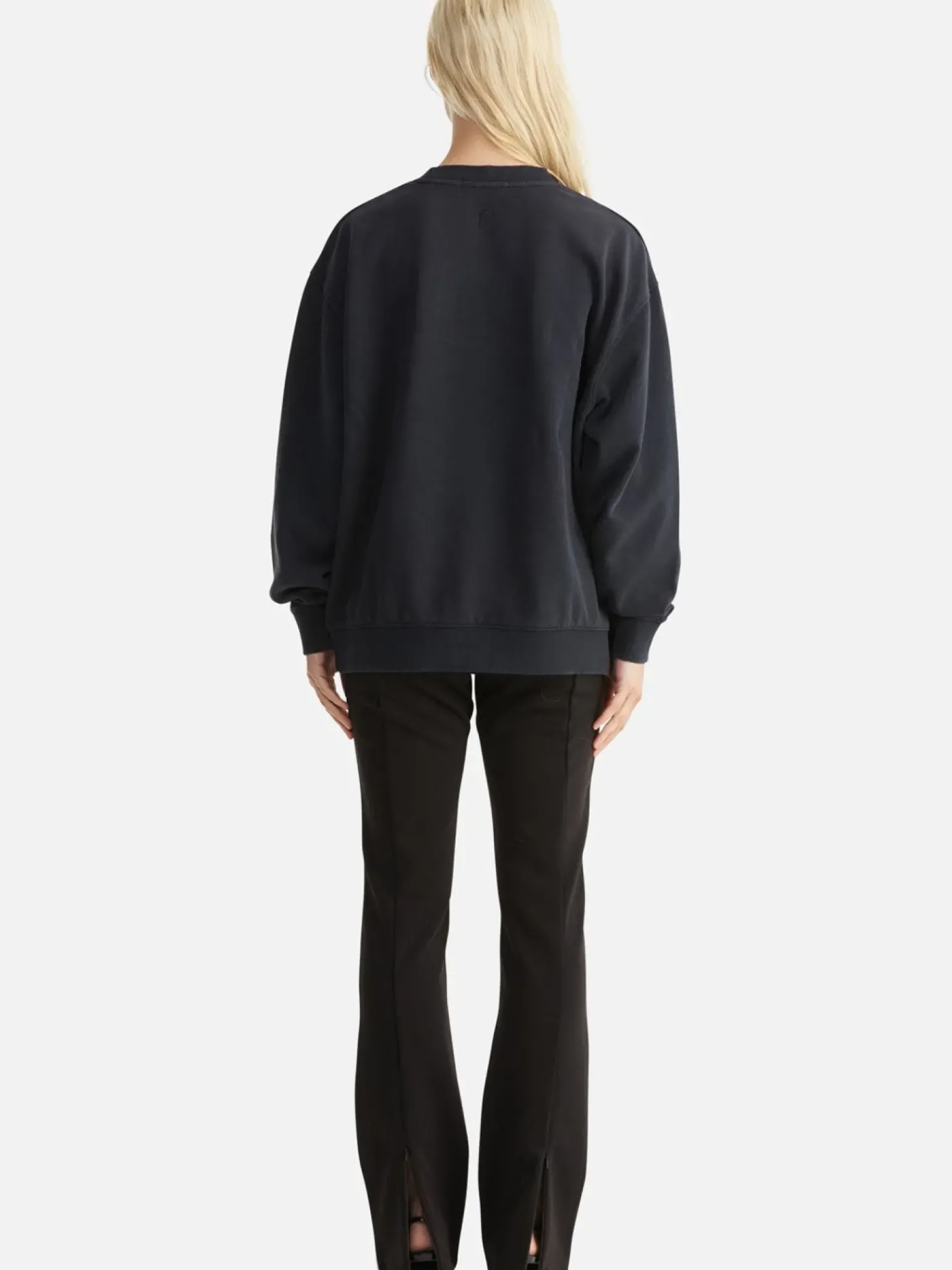 Ena Pelly Lilly Oversized Sweater Tigers Eye - Vintage Black