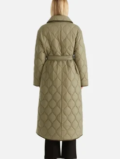 Ena Pelly Louise Quilted Puffer Jacket - Hunter Green