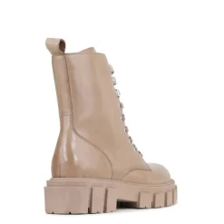 EOS Feature Leather Boot - Taupe