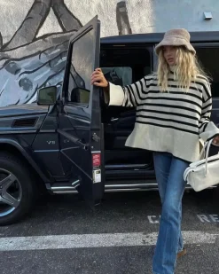 Eyes On Floyd Mila Striped Jumper