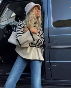 Eyes On Floyd Mila Striped Jumper