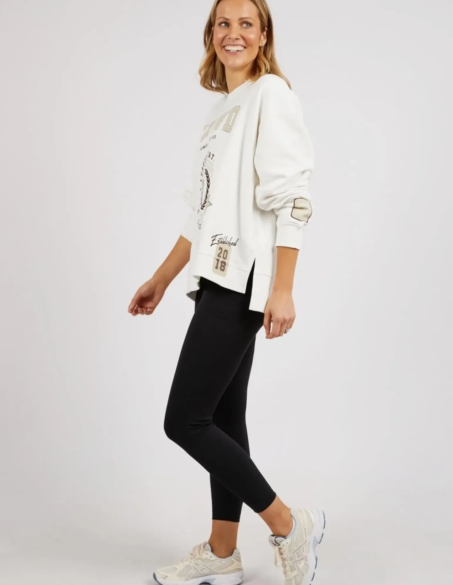 Foxwood Get There Crew - Vintage White