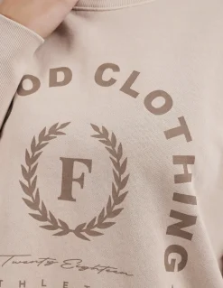 Foxwood Medalion Crew - Oatmeal