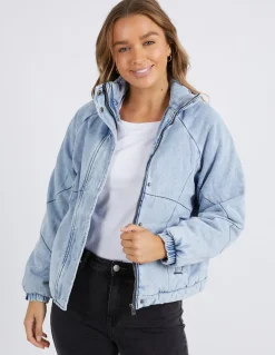 Foxwood Rosalee Jacket - Mid Vintage Blue
